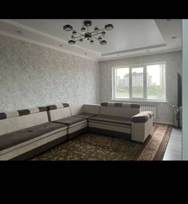 ак орго квартира аренда: 2 комнаты, 80 м², 108 серия, 2 этаж, Евроремонт