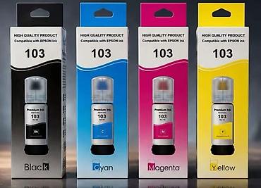 Ofis avadanlığı: Premium Ink kraskalar – müxtəlif printer seriyaları üçün uyğun rəngli — 4