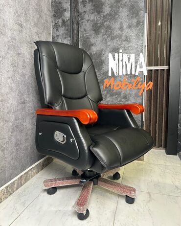 Ofis və oyun kresloları: Yeni, Təkərli, Qolları tənzimlənir, Dəri -da lalafo.az — 1 Ofis və oyun kresloları: Yeni, Təkərli, Qolları tənzimlənir, Dəri — 1