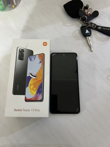 Xiaomi, Redmi Note 11 Pro, Б/у, 128 ГБ, цвет - Черный, 2 SIM