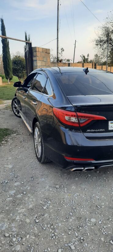 Hyundai: Hyundai Sonata – Sport 2.0T (Turbo) - Kuzov: sedan, qara rəng - — 3
