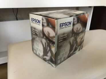 Фотобумага Epson Glossy C13S042201, глянцевая, 10x15см, 225 g/m2, 500