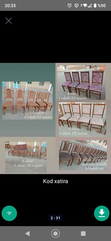 Masa və oturacaq dəstləri: Masa stol stul sekillerde qiymət məlumat qeyd olunub unvan Gence -da lalafo.az — 2 Masa və oturacaq dəstləri: Masa stol stul sekillerde qiymət məlumat qeyd olunub unvan Gence — 2