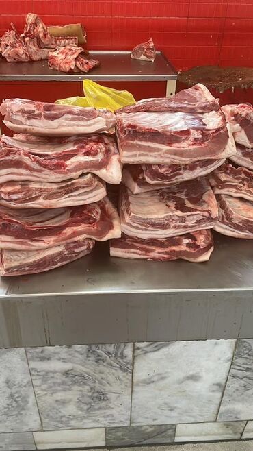 оптовая цена мяса говядины: Свинина : Ребра, Более 10 кг