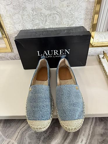 xonca altligi: Lauren Ralph Lauren qadın espadriləri Yünidir Ölçü- 38 amma 37gedir - — 4