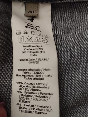 balonka jilet: Jeans markalı cins jilet 10-14 yash - Model: qol­suz, klassik yaxalı - — 3