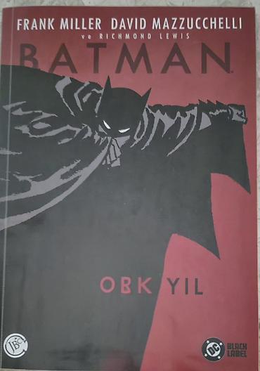 kinder batman: Məhsul: Batman: İlk İl (Batman: Year One) – Frank Miller, David — 1