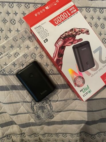 шнур питания для ноутбука: Внешний аккумулятор Hoco Q3 Mini Size 10000 mAh - Емкость: 10 000