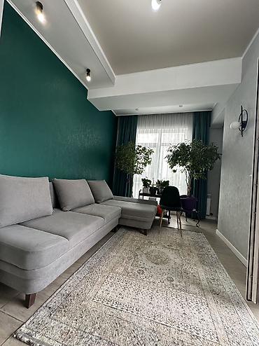 2 комнаты, 60 м², Кок-Жар ж/м Элитка, 3 этаж, Дизайнерский ремонт
