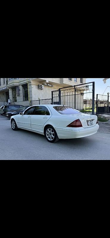 passat b4: Mercedes-Benz S-Class: 2003 г., 5 л, Автомат, Газ, Седан — 2