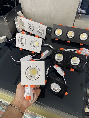 Spot lampalar: Müxtəlif ölçülərdə və işıq gücündə olan spot çeşitlərimiz var — 23