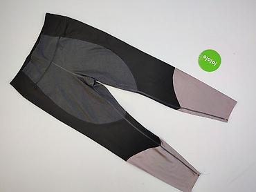 leginsy ecru: H&M Sport, Legginsy Sportowe damskie, rozmiar L — 2