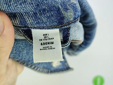 kurtka mis hm: H&M, Kurtka jeansowa damska, rozmiar L — 6
