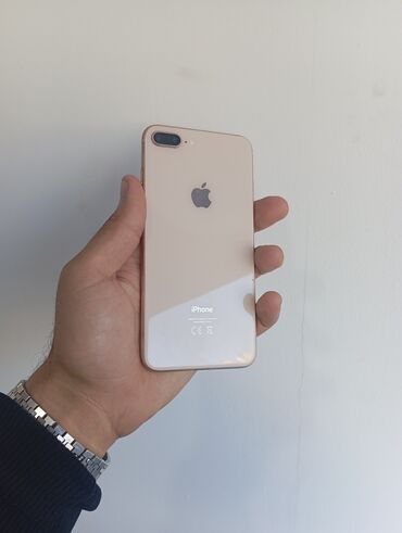 iphone 8 pilus: IPhone 8 Plus, 64 GB, Desert Titanium, Barmaq izi