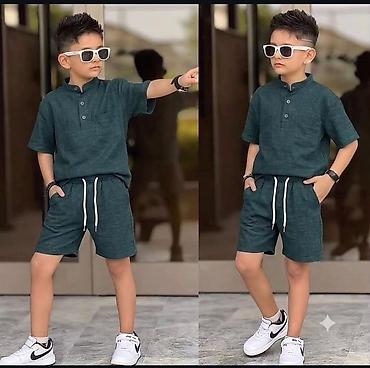 12 yaşlı oğlan ucun: 📍2026 stil model 2"li dəst 💥😍 📍 4-5, 5-6, 7-8, 9-10, 11-12 — 1