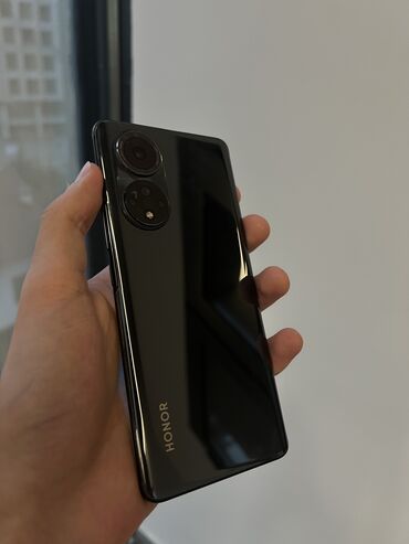 безлимитный интернет ошка на месяц 495 сом: Honor 50, Колдонулган, 128 ГБ, түсү - Кара, 2 SIM