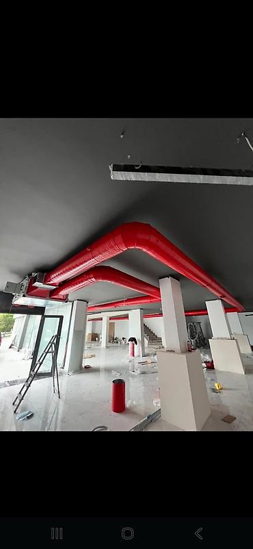 Оборудование для ресторанов, кафе: Dekorativ havalandırma kanalı – tavanda açıq montaj üçün - Material — 4