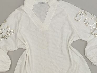 sukienki dla mamy na wesele plus size: Bluzka damska, rozmiar 3XL