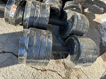 Гантели: Разборные гантели с дисками, позволяющие регулировать вес для — 15