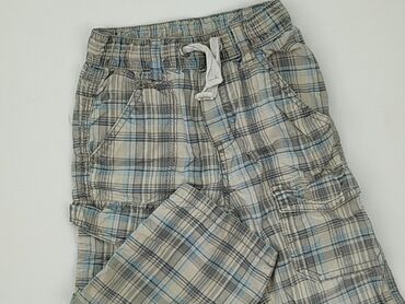 szerokie spodnie i bluzka: Baby material trousers, 12-18 months, 80-86 cm, condition - Good