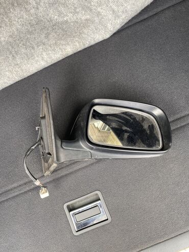 Боковое правое Зеркало Toyota 2004 г., Б/у, цвет - Серый, Оригинал
