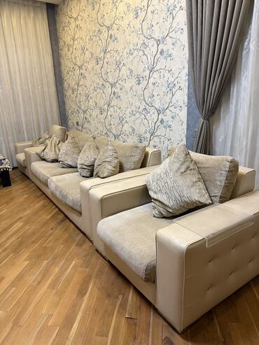 Divan və kreslo dəstləri: Təcili ucuz qiymətə satılır — 6