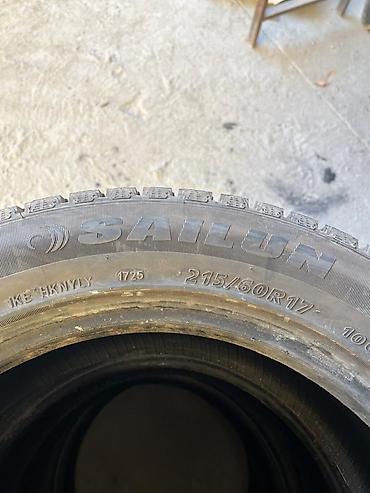 труба для тайрота: Шины 215 / 60 / R 17, Зима, Б/у, Комплект, Китай, Sailun — 4