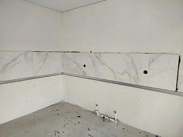 Укладка плитки: Укладка плитки в ванной | Керамическая плитка | Вертикальная укладка Больше 6 лет опыта — 5