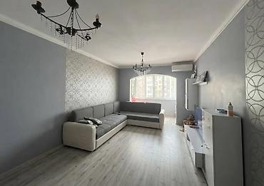 токмок гараж: 2 бөлмө, 76 м², 106-серия жакшыртылган, 3 кабат, Жаңы ремонт — 1