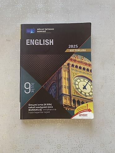 Məhsul: “English – 2025 Test Toplusu” (Dövlət İmtahan Mərkəzi), 9