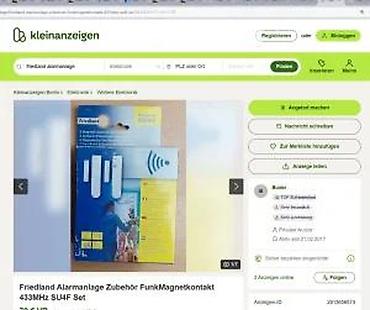 Oprema za video nadzor: Friedland Response SU4F – bežični magnetski kontakti za vrata/prozore — 8