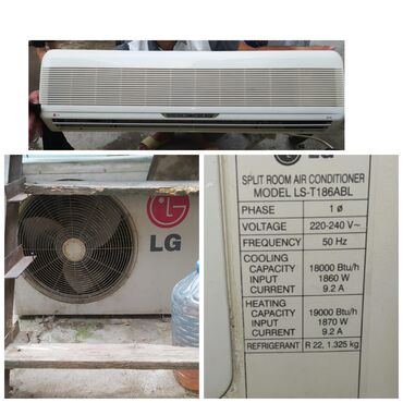 Mətbəx mebeli: Kondisioner LG, 50-60 kv. m