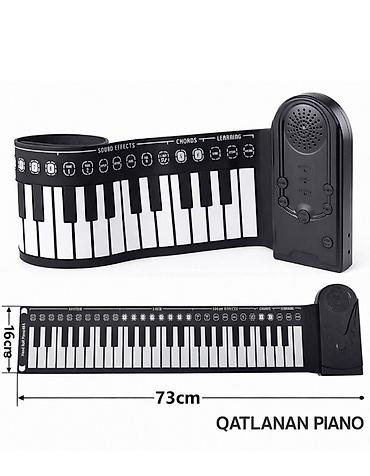 Qatlanan piano. Uşaqlar üçün lalafo.az -da Qatlanan piano. Uşaqlar üçün