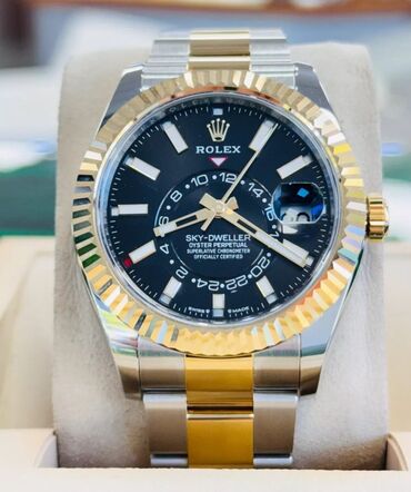 gün eynekleri: Yeni, Qol saatı, Rolex, rəng - Qara