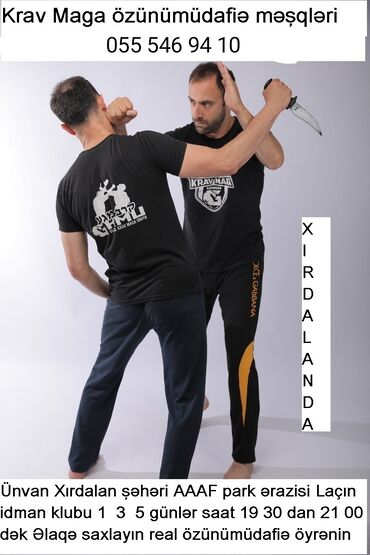 zərgərlik kursu: Krav Maga Məşqləri Küçədə qorunma üçün ən mükəmməl döyüş sistemi