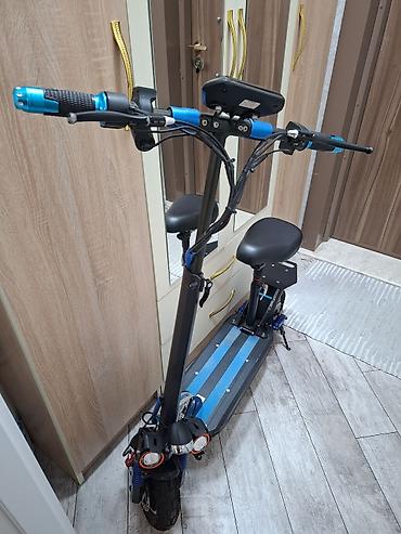 electro moto: Elektrik skuter – oturacaqlı, güclü və rahat - Qatlana bilən gövdə — 2