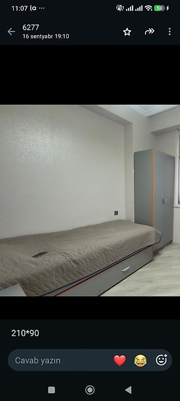 yumurta gence: Gənc yataq dəsti. 450 AZN. dəstə daxildi ikili çarpayı ortopedik — 3