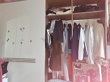 Mebel: İşlənmiş, 2 qapılı, Siyirməli, Qəhvəyi, Taxta, Açılan, Düz dolab — 2