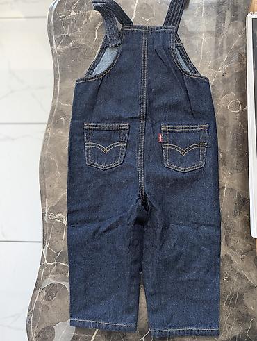 сары булун: Детский джинсовый комбинезон Levi's новый, на 2 года — 2