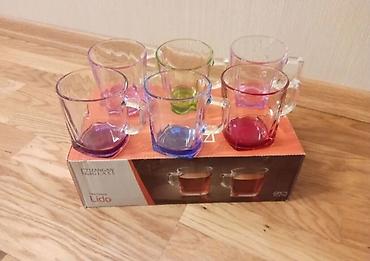 glass: Stəkanlar, Şüşə, 6 ədədli dəst — 1
