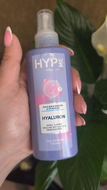 optimals hydra care: HYP Me Hyaluron saç serumu – 150 ml m.i.Turkiyye - Tərkib: hialuron — 1