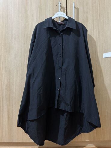 детская рубашка под запонки: M (EU 38), цвет - Черный