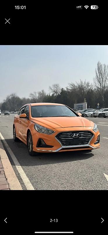 автомобиль для такси: Сдаю Hyundai Sonata под такси, Долгосрочно, | Залог — 3