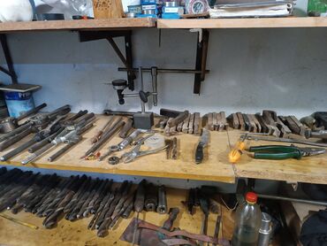 Metal dəzgahları: Torna və dəzgah avadanlıqları paketi Satışda metal emalı üçün klassik — 13