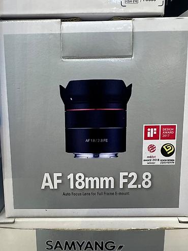 daxili ssd: Samyang AF 18mm F2.8 FE – Full Frame E-mount üçün avtofokus geniş — 1