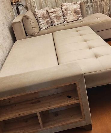 Divanlar: Künc divan, İşlənmiş, Açılan, Bazalı, Parça — 4