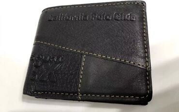сумка 200 сом: Кожанный кошелек California Polo Club (оригинал) - натуральная кожа