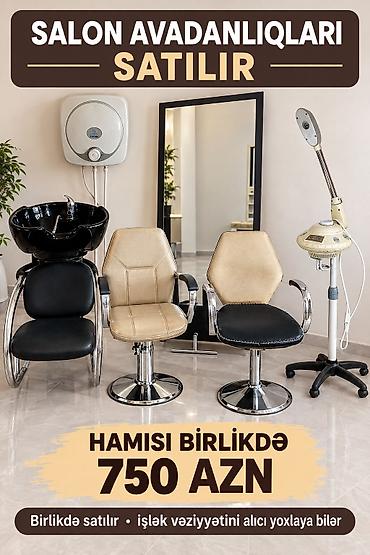 su doldurma aparati: SALON AVADANLIQLARI PAKETİ Hamısı birlikdə: 750 AZN Qeyd: İşlək — 1