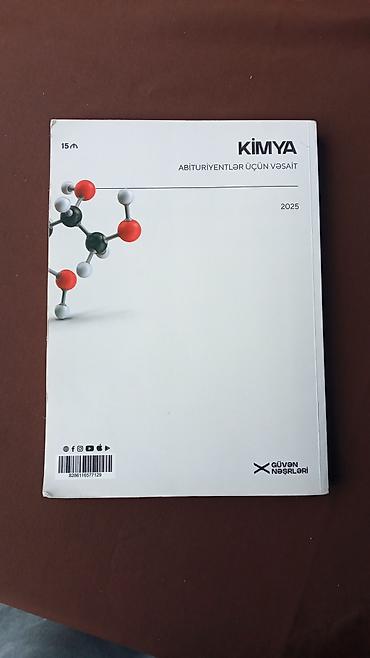 беруши баку: Məhsul: Kimya – Abituriyentlər üçün vəsait Müəllif: Əvəz Qasımov — 2
