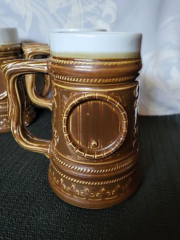 Čaše: Krigle nove Zajecar porcelan iz 70ih.god. Nove porcelanske — 9